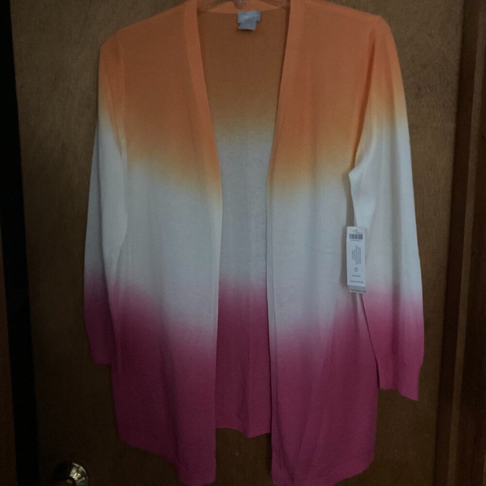 Chico's Sie 0 Cardigan Sweater Paradise Lily